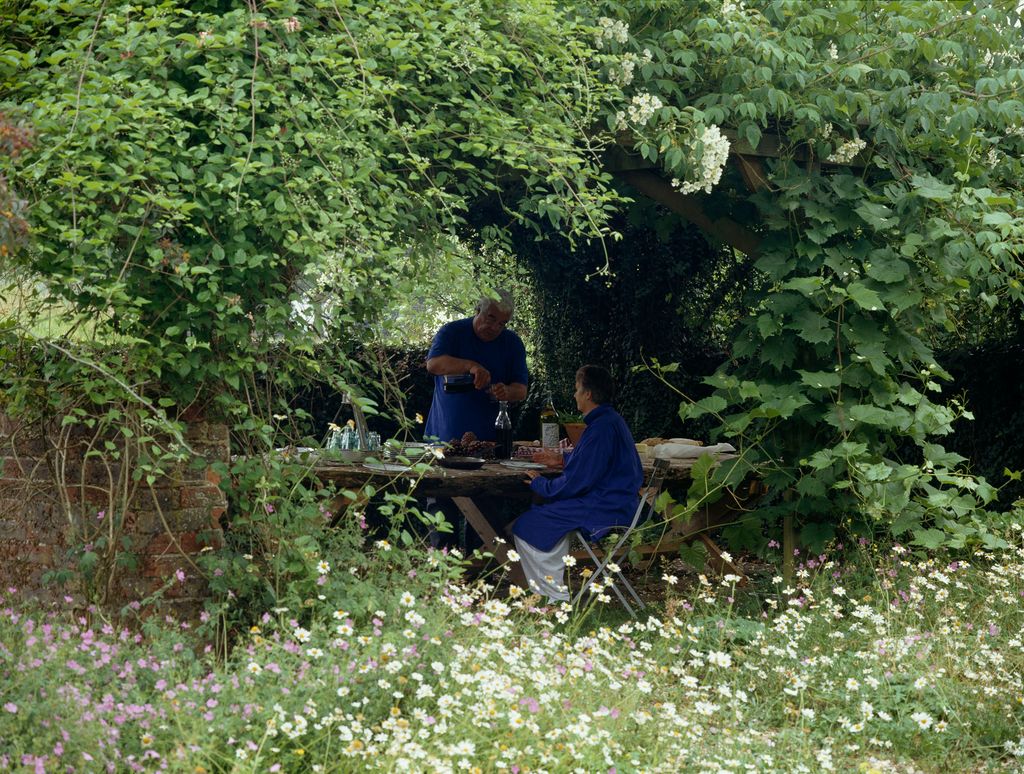 Image may contain Human Person Antonio Carluccio Outdoors Garden and Arbour