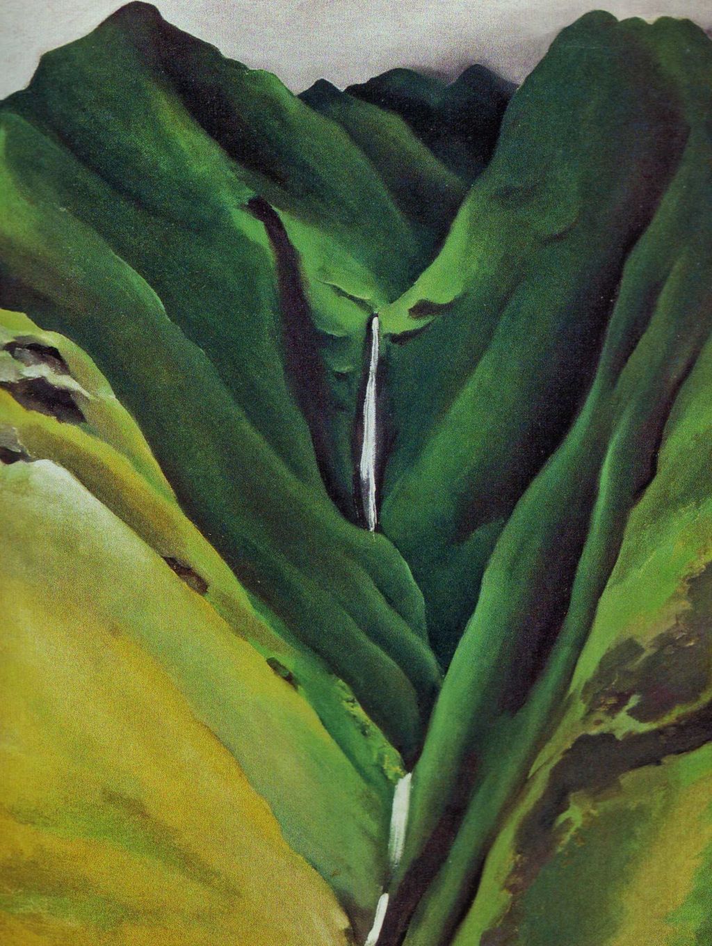 Georgia OKeeffe Waterfall No. 1 ‘Īao Valley Maui 1939