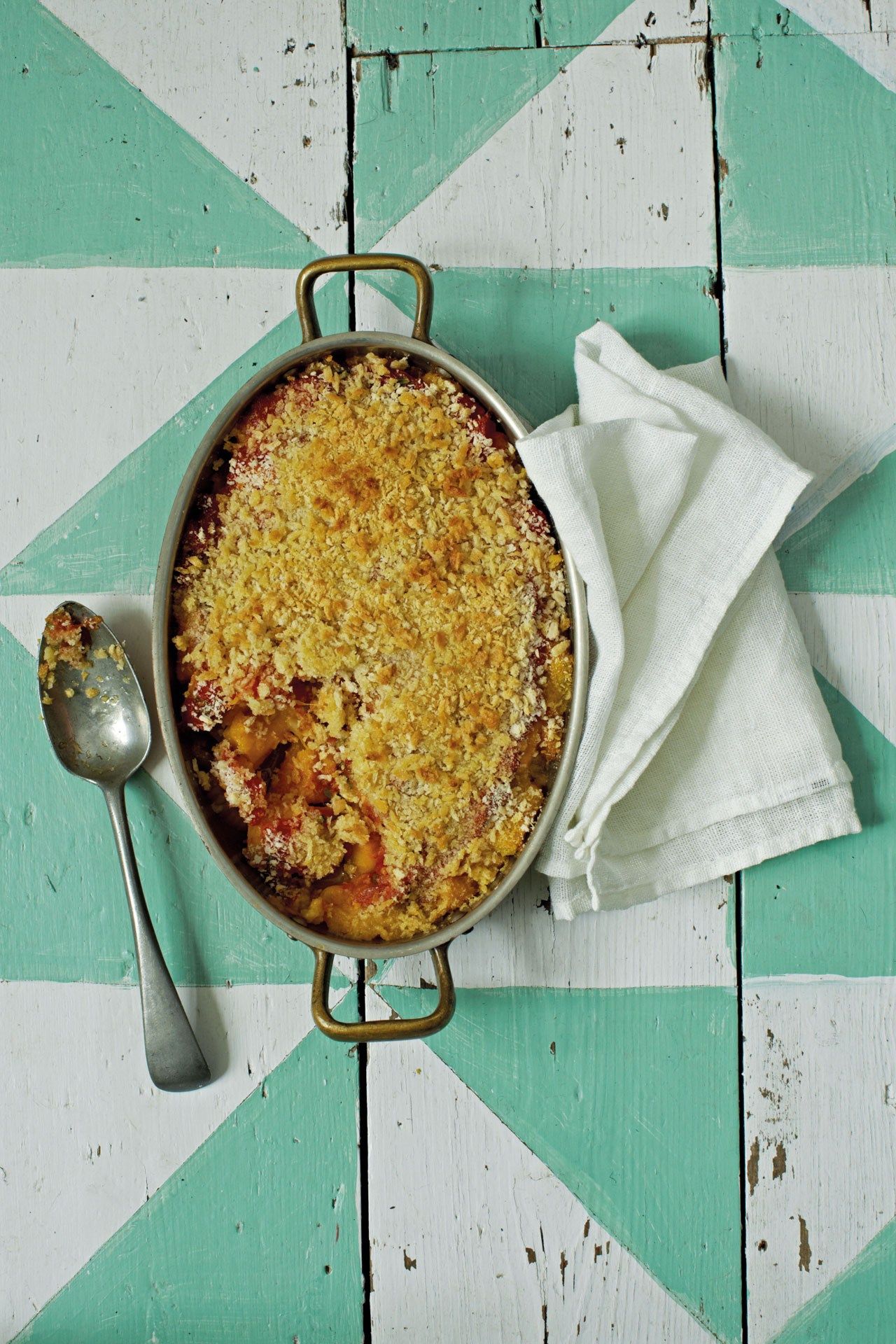 Image may contain Cutlery Spoon Food Dessert Cake Pizza Plant Meal and Dish