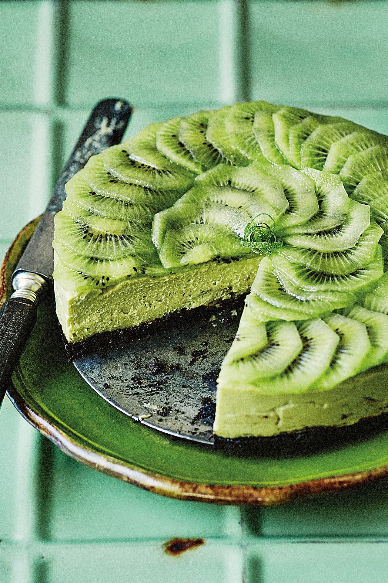 Image may contain Plant Animal Reptile Snake Food Fruit and Kiwi