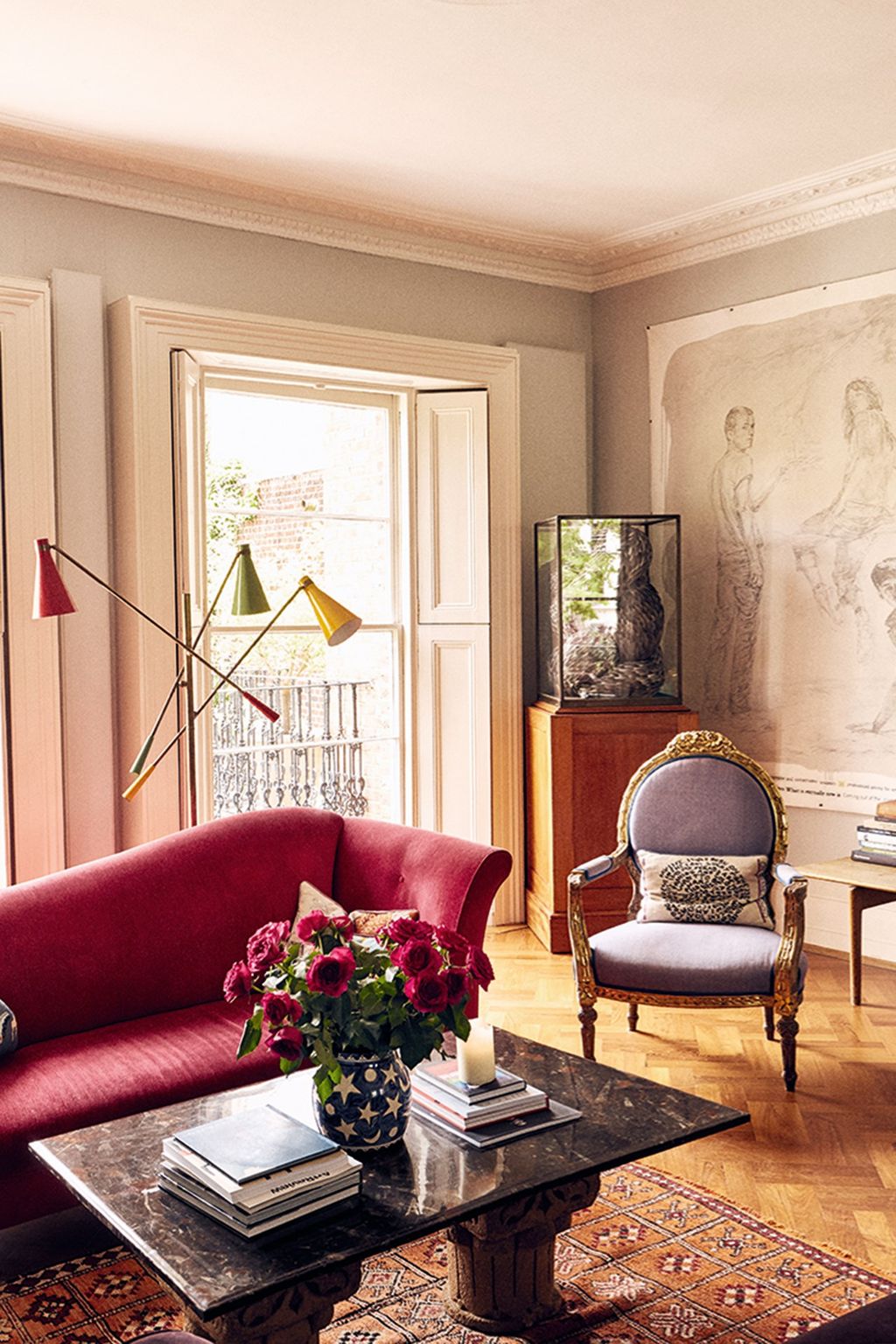 Colourful Reading Lights | Living Room Ideas