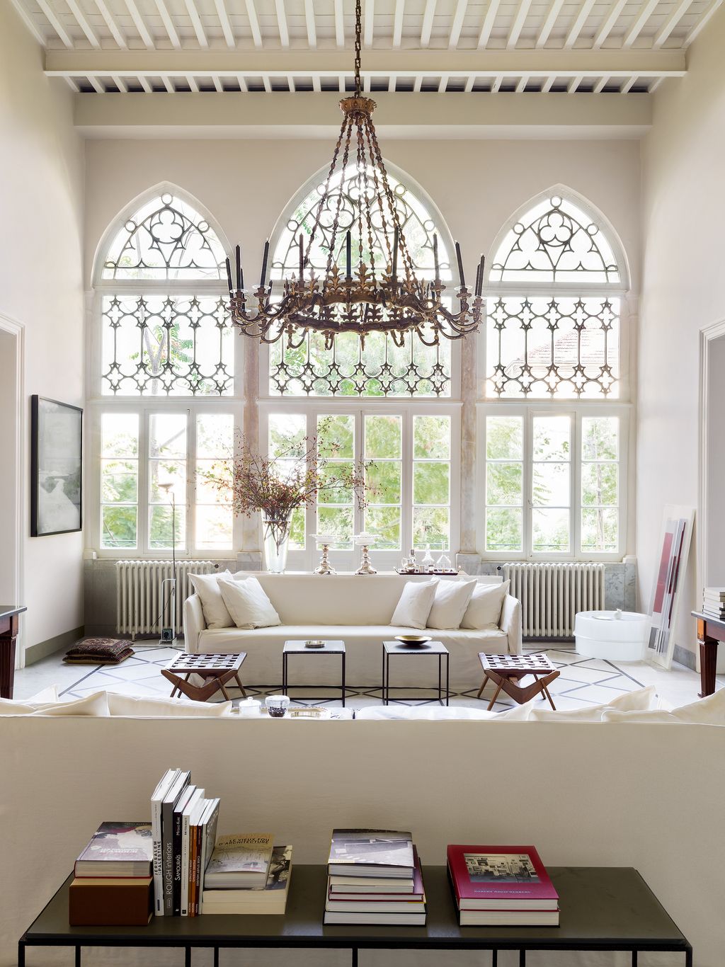 Image may contain Furniture Living Room Room Indoors Table and Coffee Table