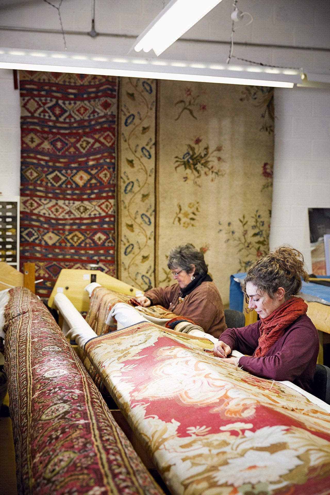 Image may contain Human Person Furniture Bed and Wood