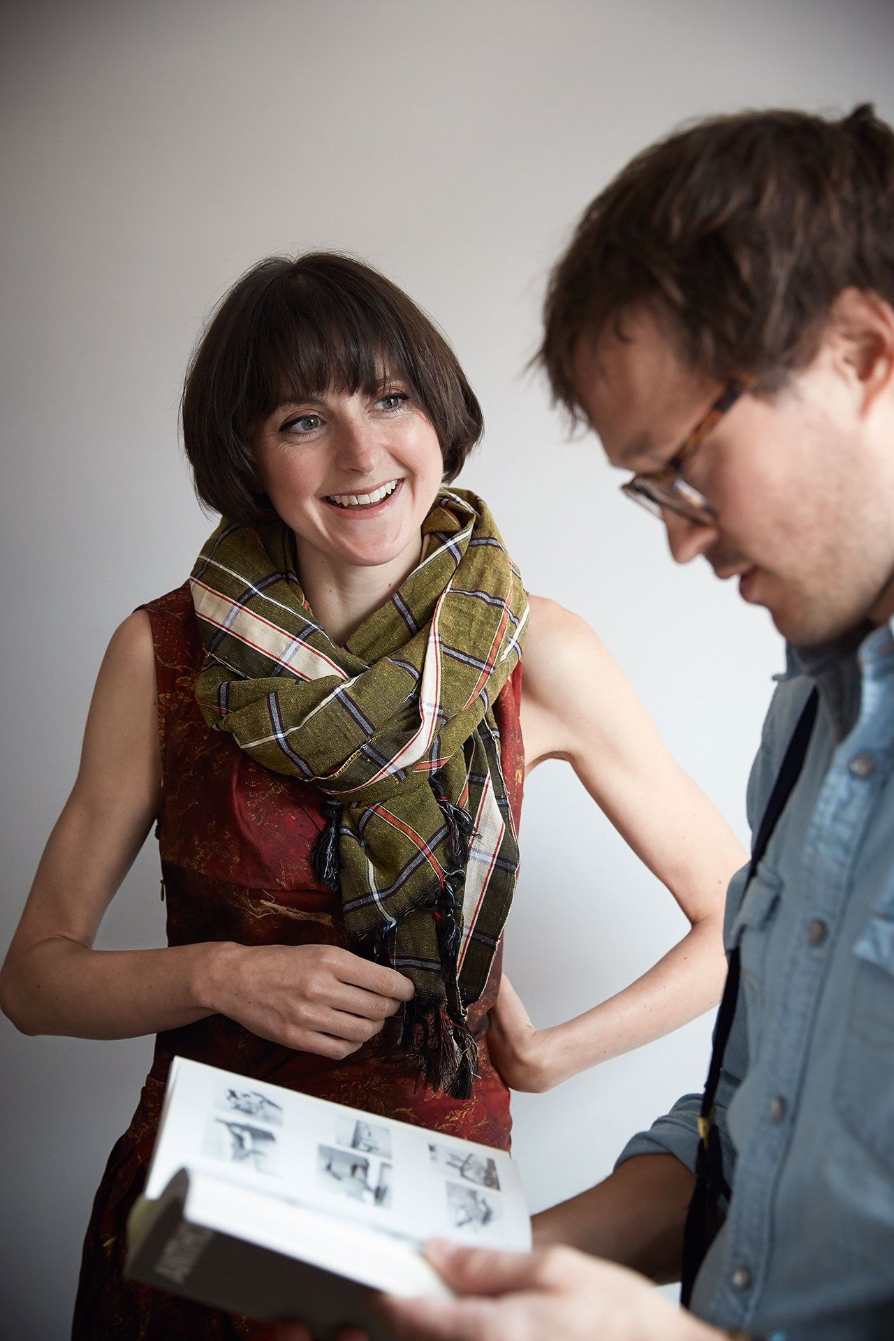 Image may contain Clothing Apparel Human Person and Scarf