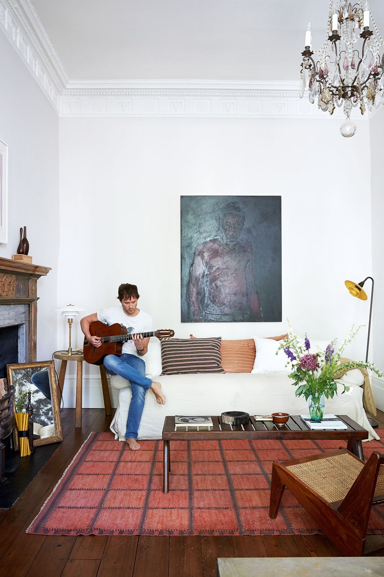 The London home of art dealer Robin Katz