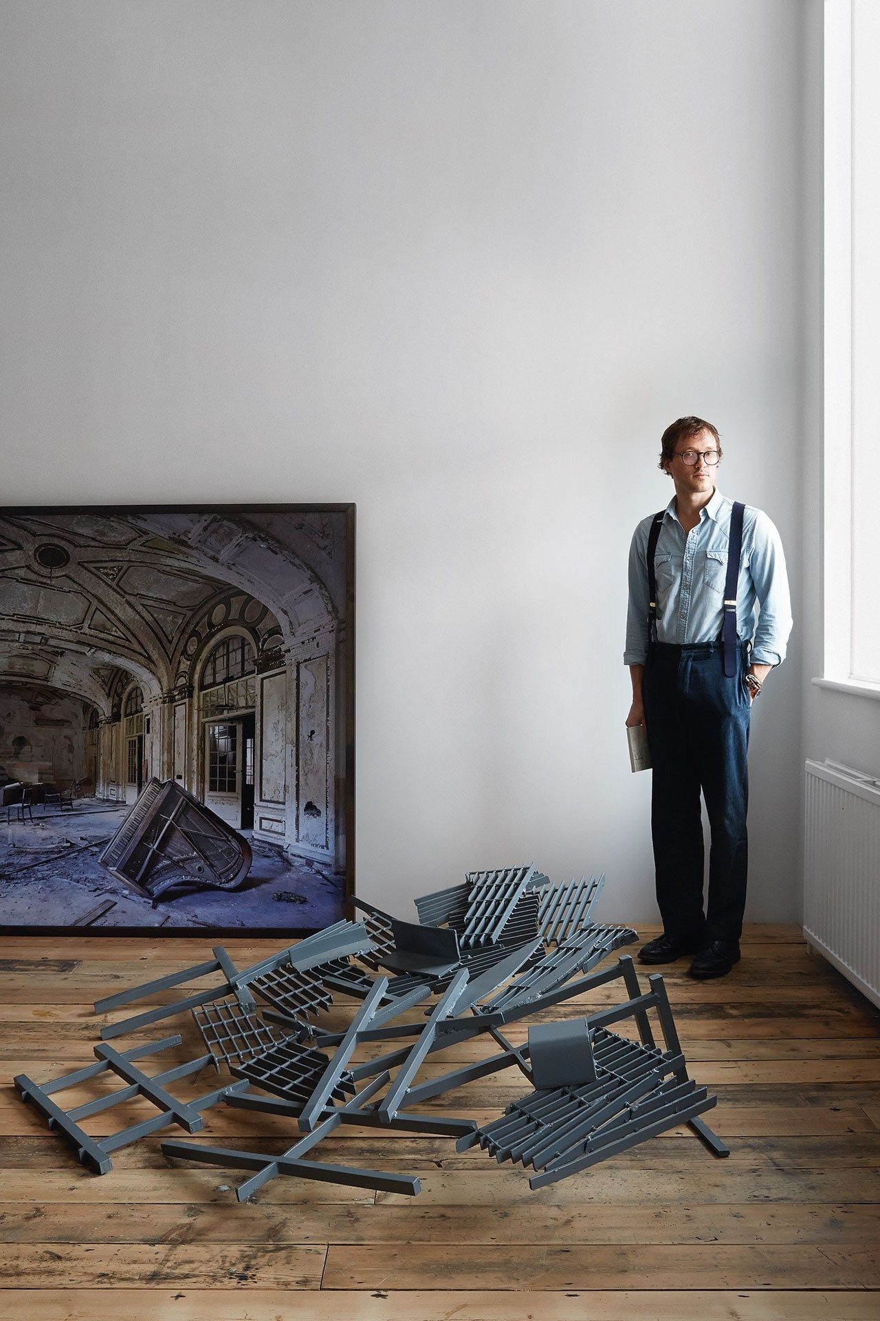 The London home of art dealer Robin Katz