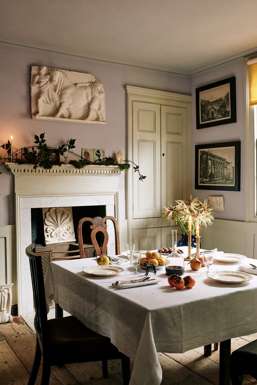 Image may contain Furniture Chair Room Indoors Dining Room Home Decor Table and Dining Table