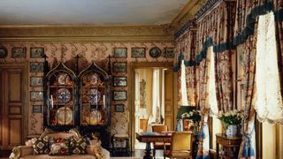 Princess Firyal of Jordan Paris Apartment | Geoffrey Bennison