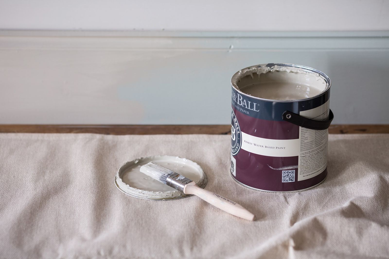 Drop Cloth | Paint Ideas for new Farrow Ball colours