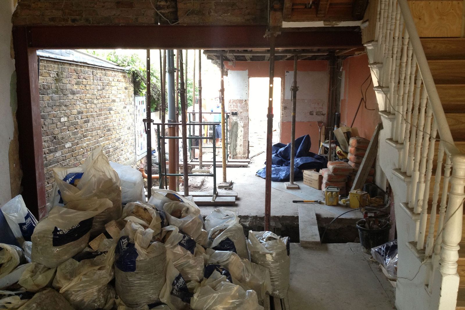 Small Grey Living Room | Victorian Terrace Renovation Ideas