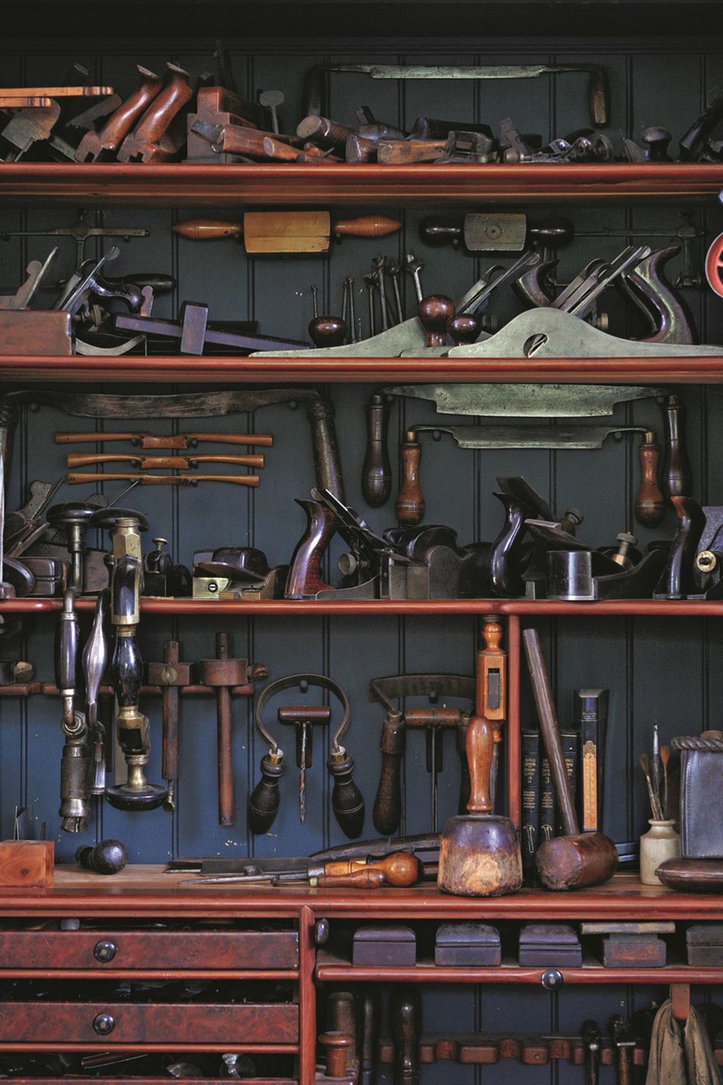 Workshop Tools  At Home Katie Fontana Houseboat | Real Homes
