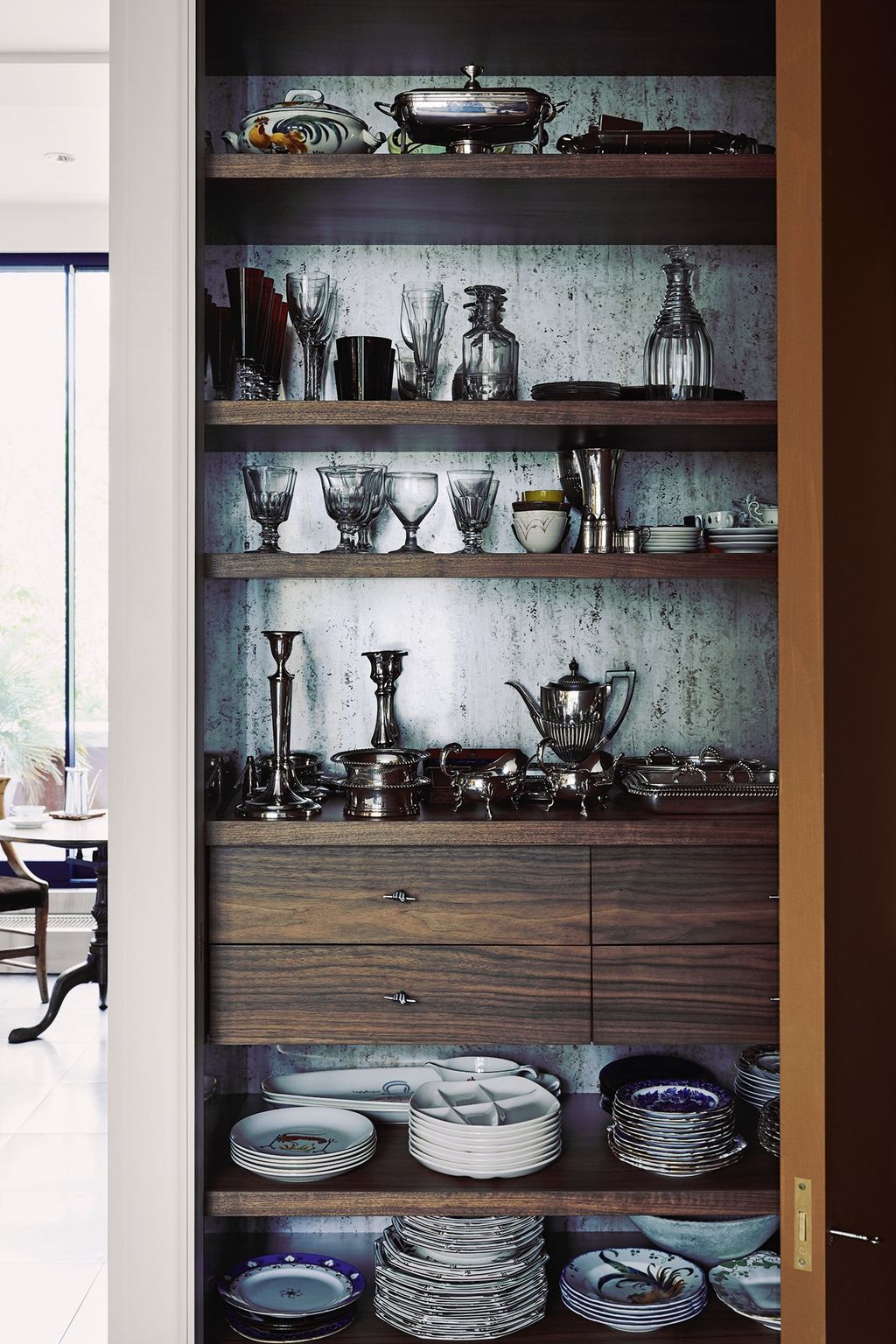 Image may contain Furniture Cupboard Closet Cabinet China Cabinet and Shelf