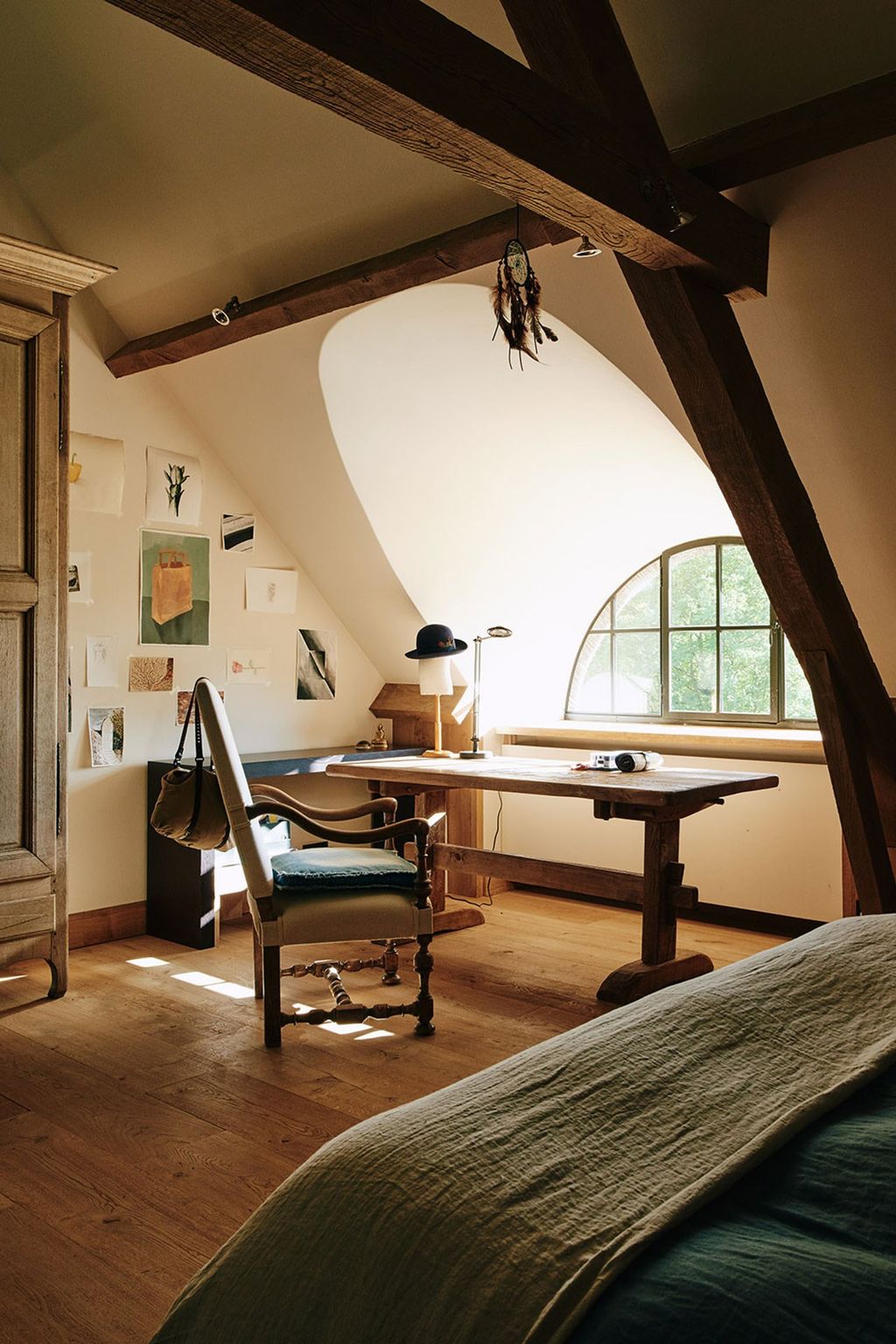 Bedroom  At Home Belgian Family Home  Alps Chalet | Real Homes