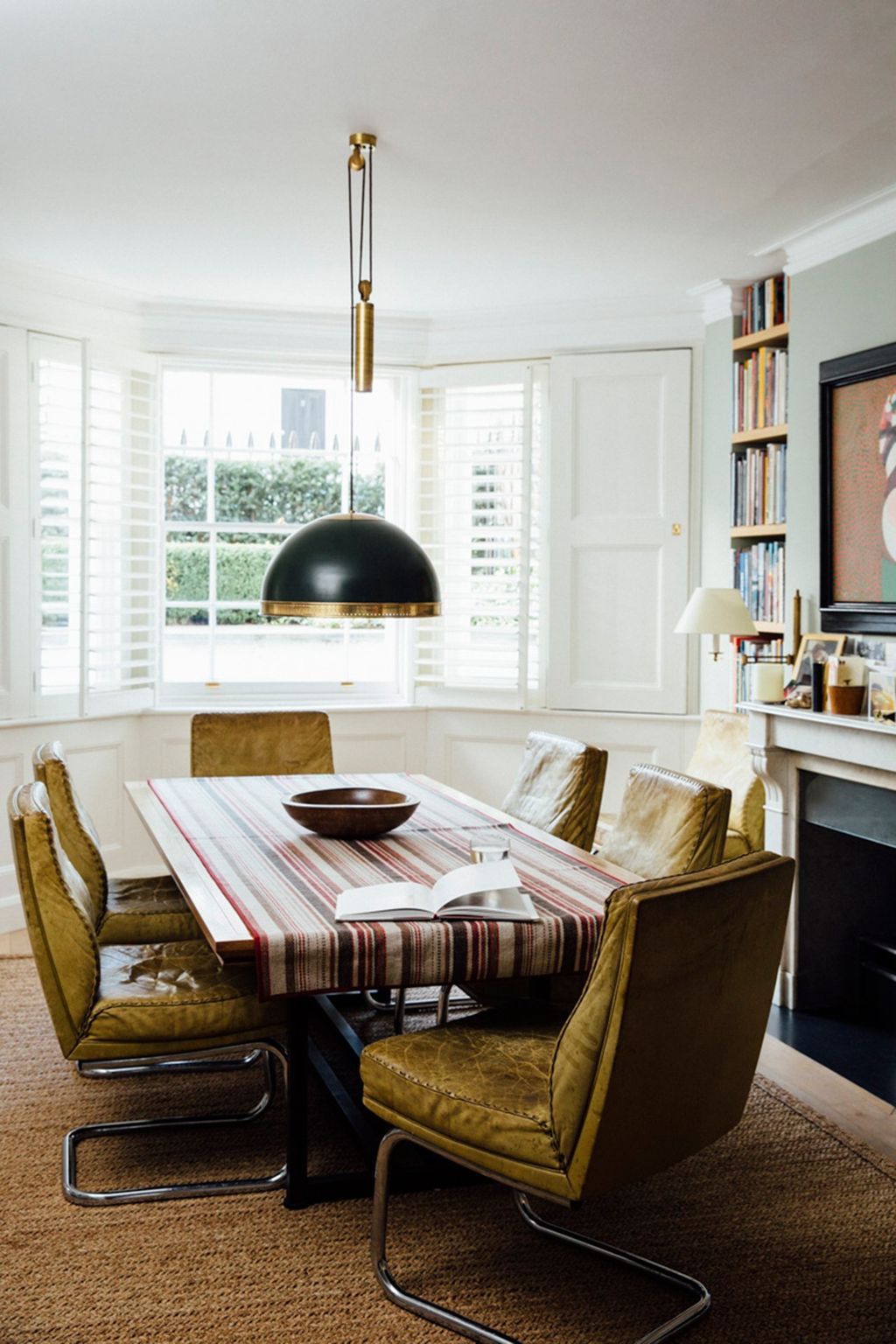 Dining Room with Car Seats | Dining Room Design Ideas