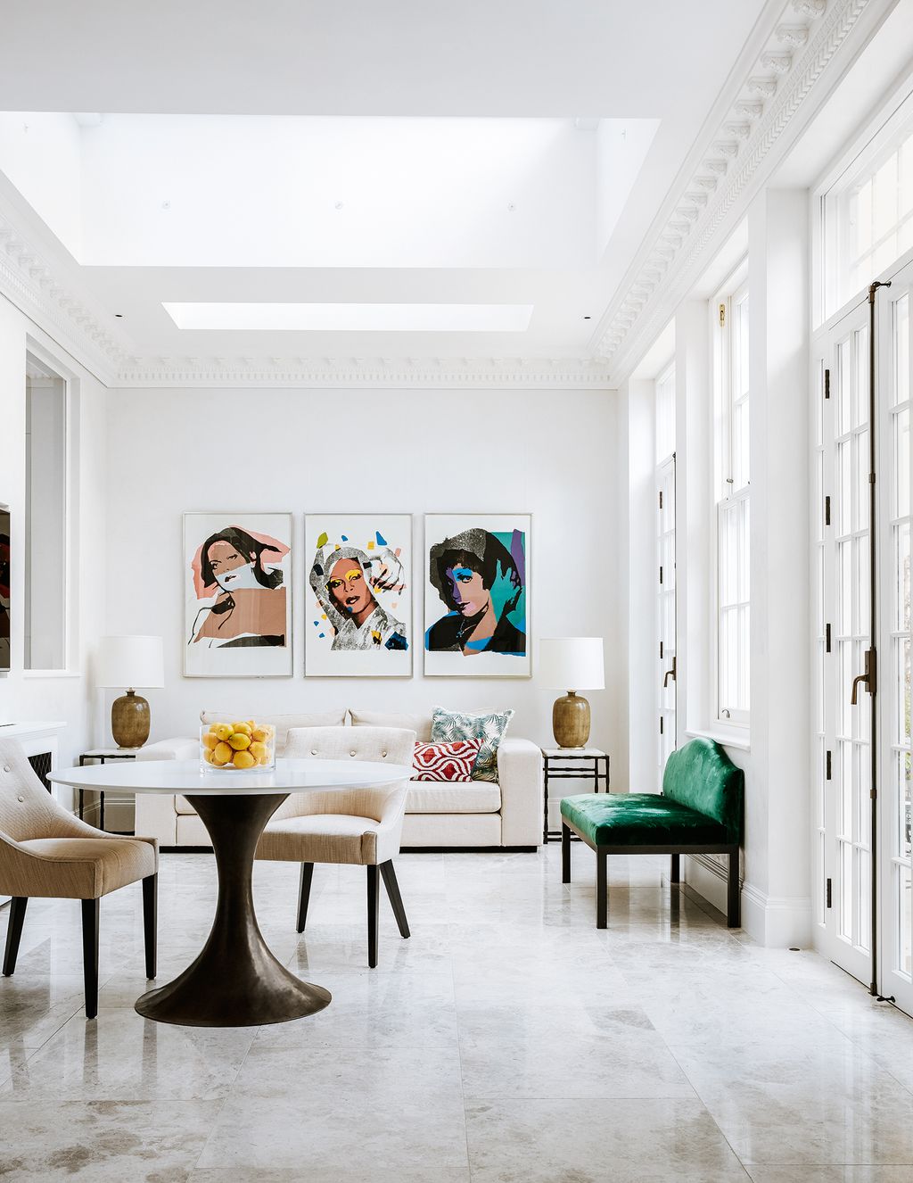 Image may contain Furniture Interior Design Indoors Chair Table Room Human Person Housing and Building