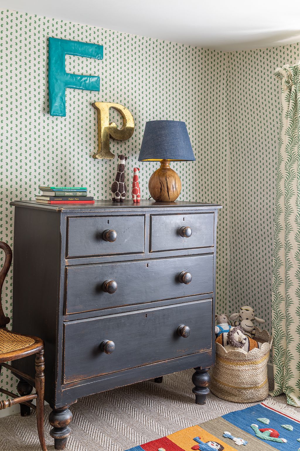 The chest was a Saleroom purchase.