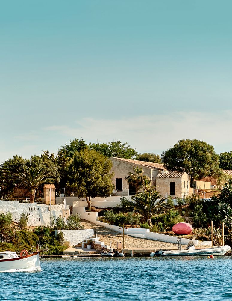 Image may contain: Building, Resort, Hotel, Housing, Villa, House, Pool, Water, Summer, Vehicle, Transportation, and Boat