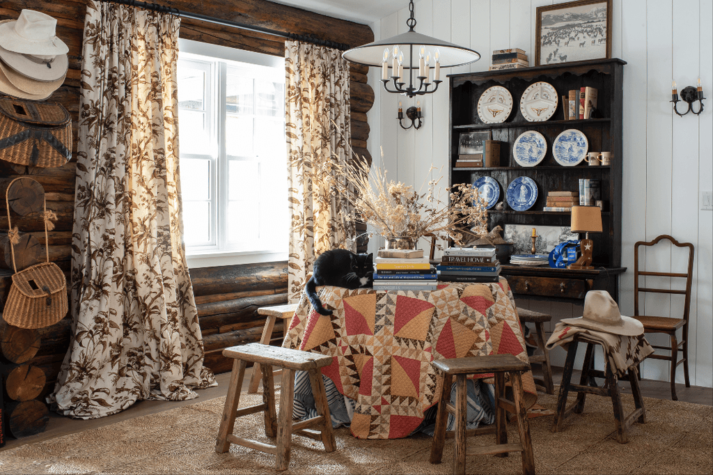 Image may contain Furniture Chair Living Room Room Indoors Interior Design Wood Home Decor and Clock Tower