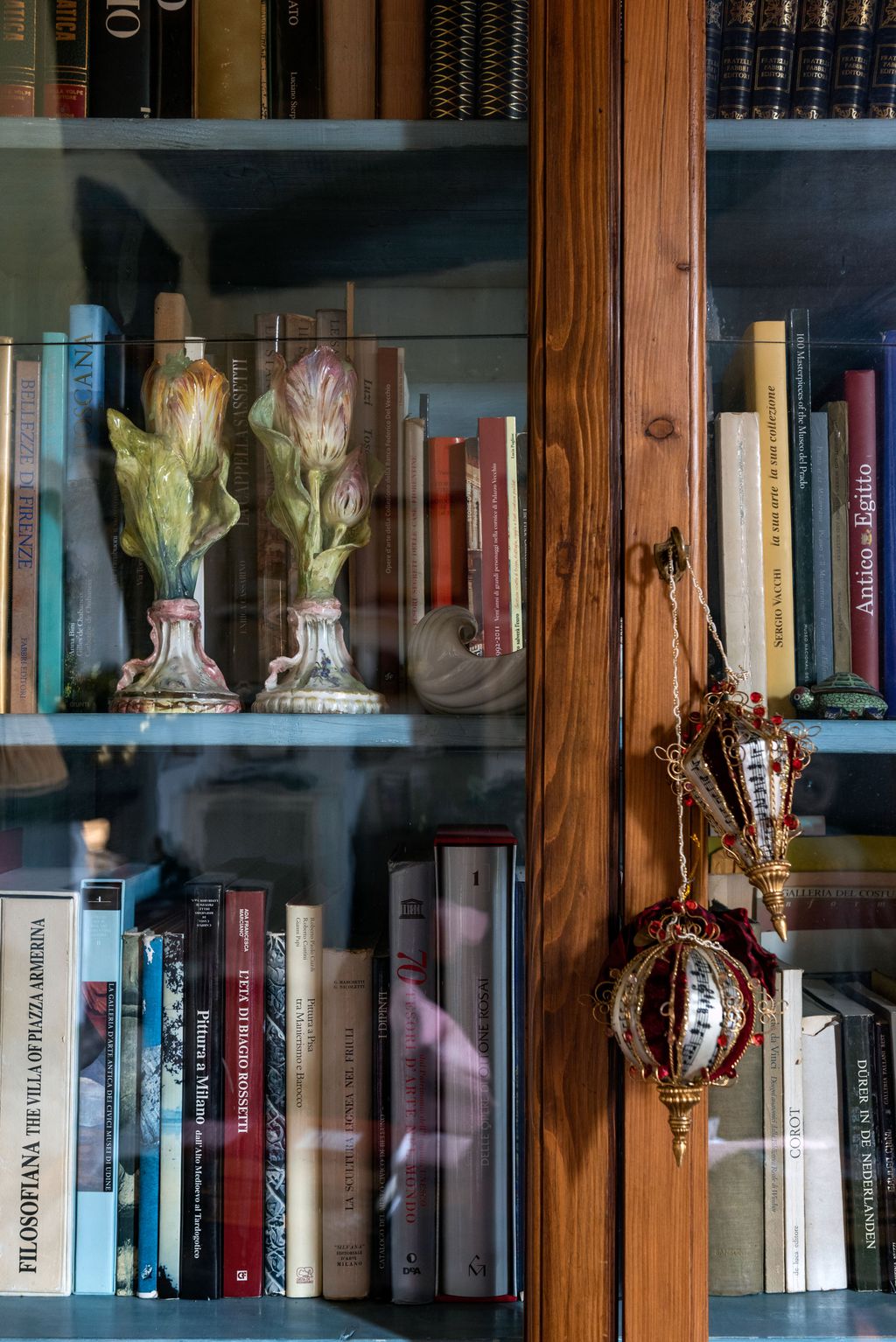 Image may contain Furniture Shelf and Bookcase