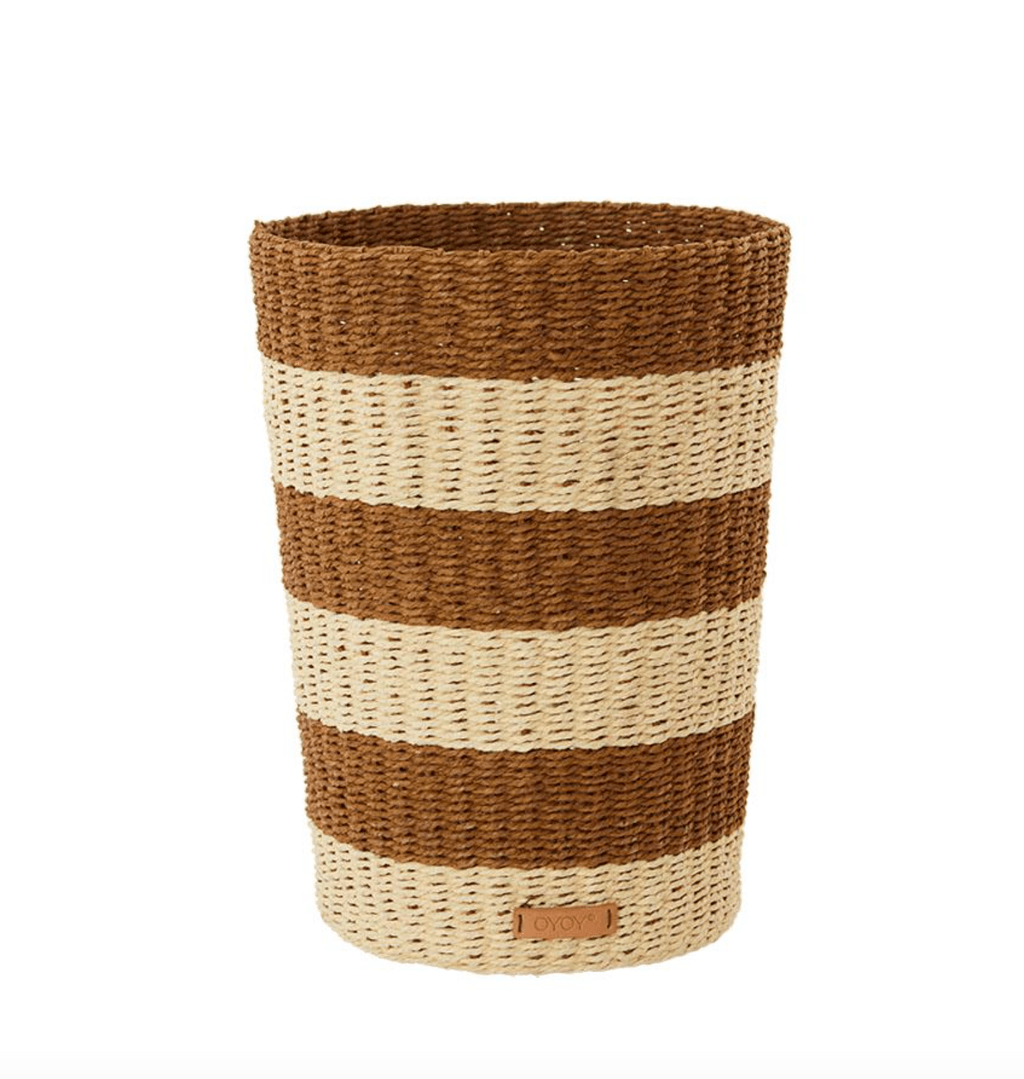 Paper Bin Gomi caramel 29 from Oyoy Living.  Perfect for taller toys like hobby horses and witches brooms.  buttongroup ...