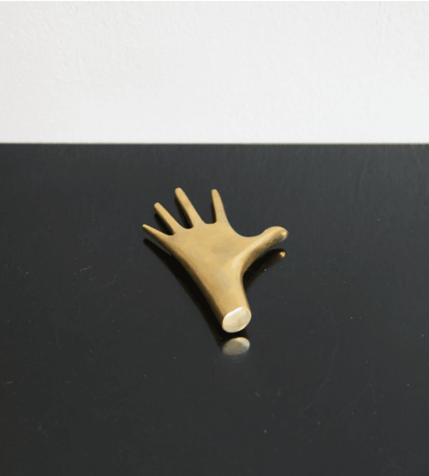 Hand Paper Weight Carl Auböck 155 from Sigmar.  buttongroup  SHOP NOW