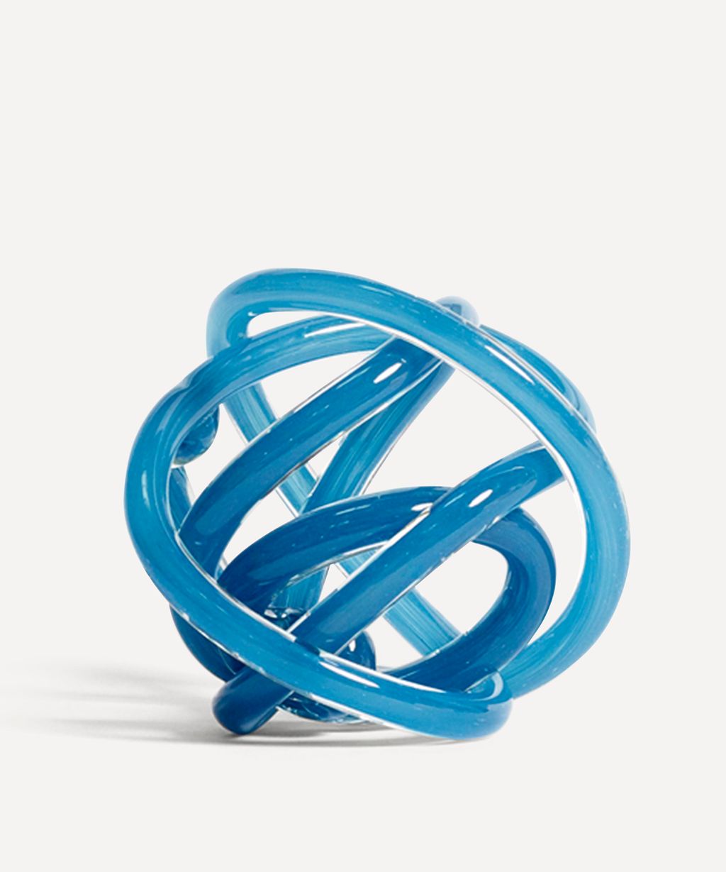 HAY Medium Knot No.2 Glass Ornament 29 from Liberty.  buttongroup  SHOP NOW