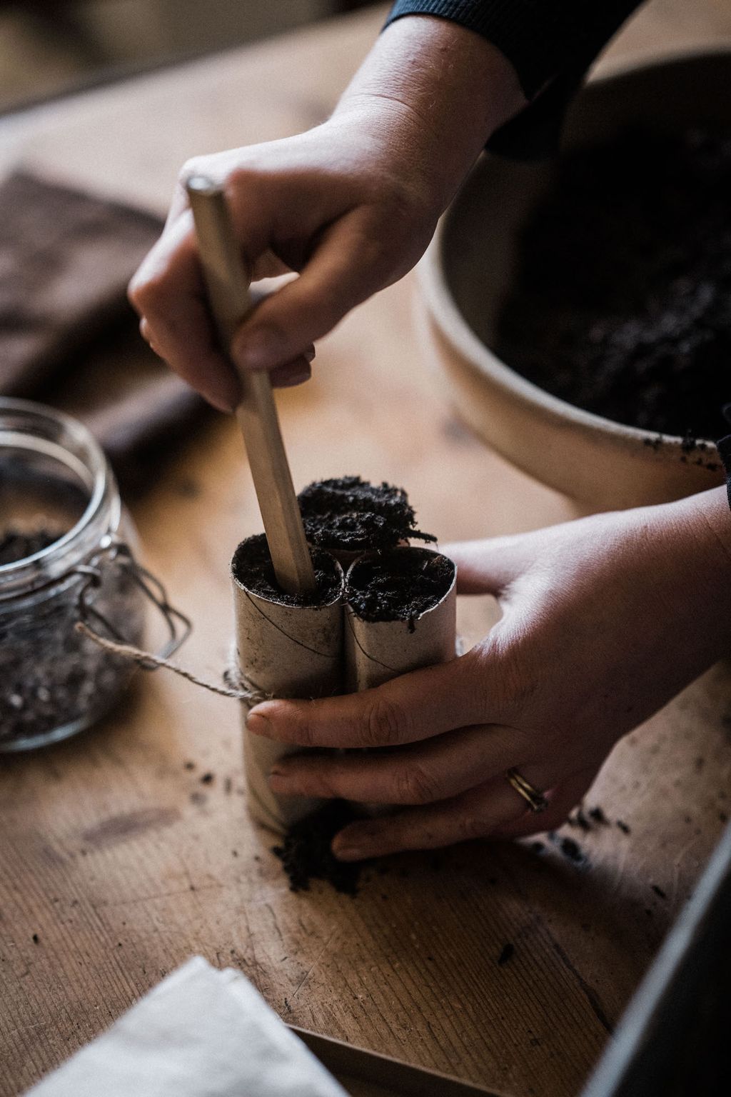 Image may contain Human Person Finger and Plant