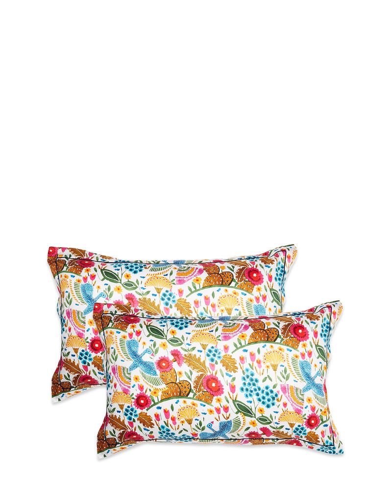 Sham Set Colombo Bianco in Cotton 110 from La Double J.  buttongroup  SHOP NOW