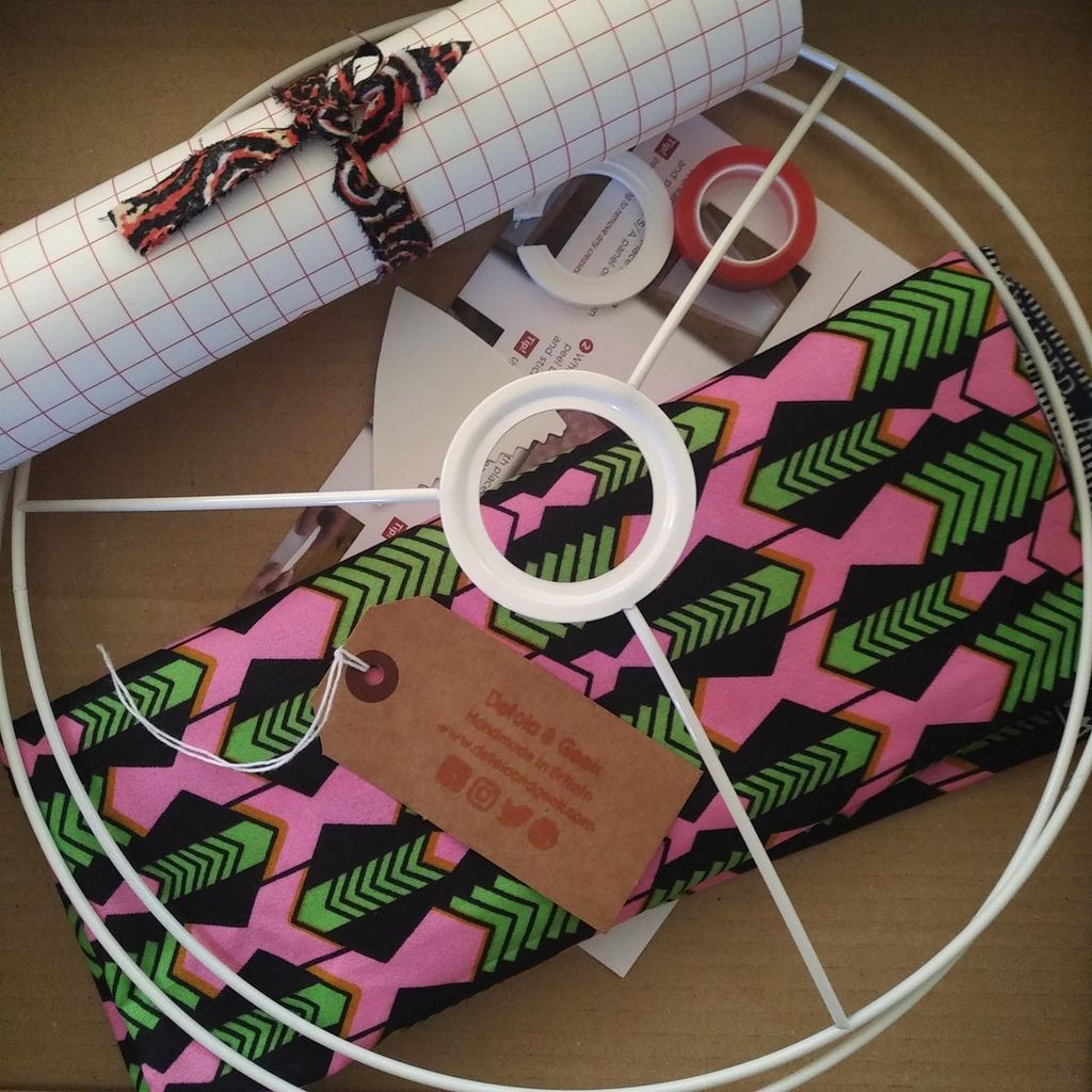 30cm Drum Lampshade Craft Kit 25 from Detola and Geek. buttongroup SHOP NOW