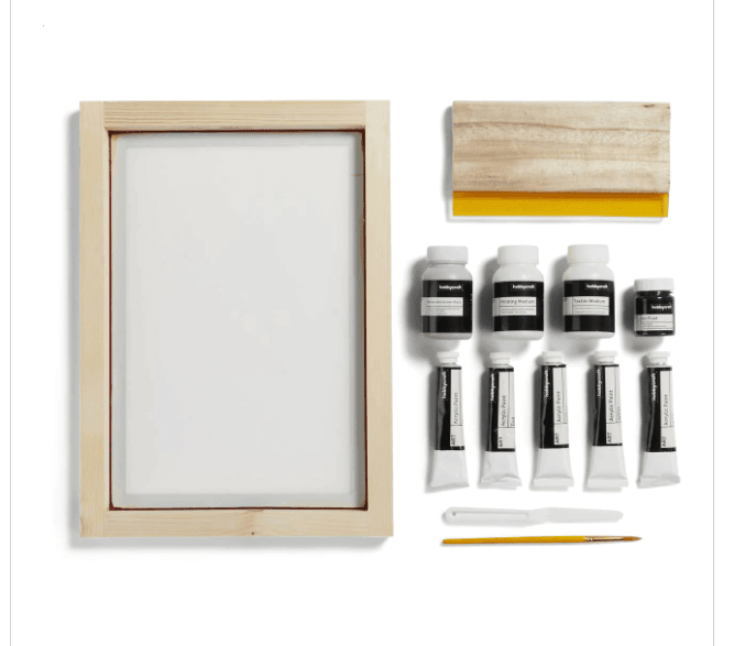 Screen Printing Set 42 from Hobbycraft. buttongroup SHOP NOW