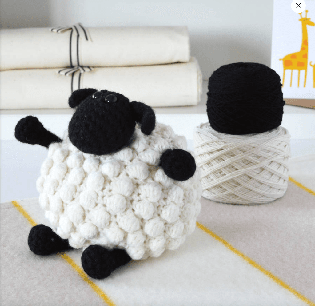 Luxury Bobble Sheep Crochet Kit 28 from Solid and Marl on NotOnTheHighStreet. buttongroup SHOP NOW