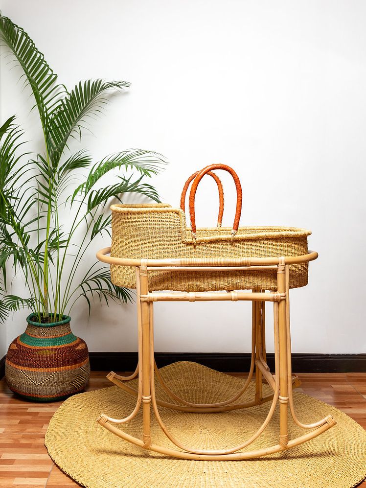 Image may contain: Basket, Furniture, and Chair