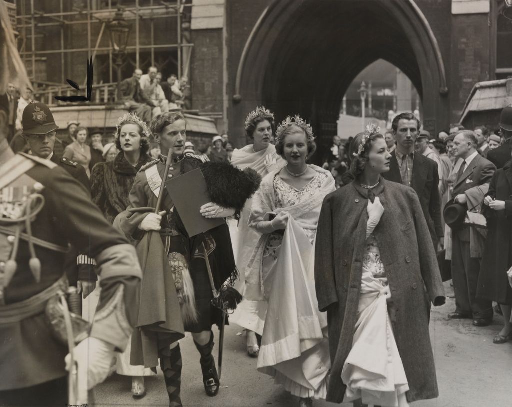 Image may contain Human Person Clothing Apparel Coat Harry Piel Crowd Tie Accessories Accessory and Sepp Dietrich