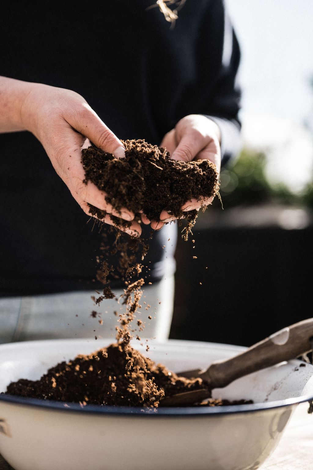 Image may contain Soil Human Person Outdoors and Finger