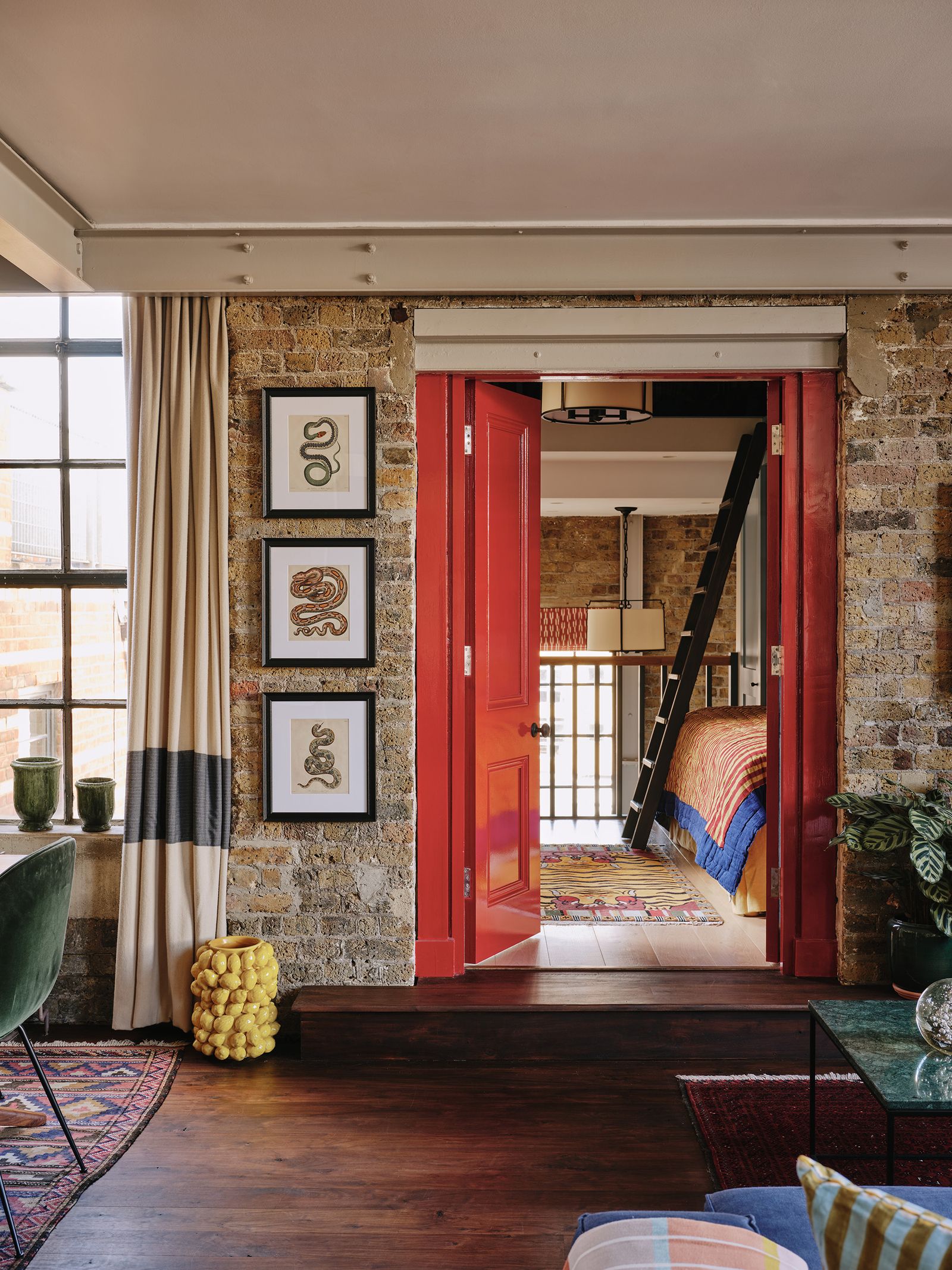 Image may contain Flooring Floor Door and Wood