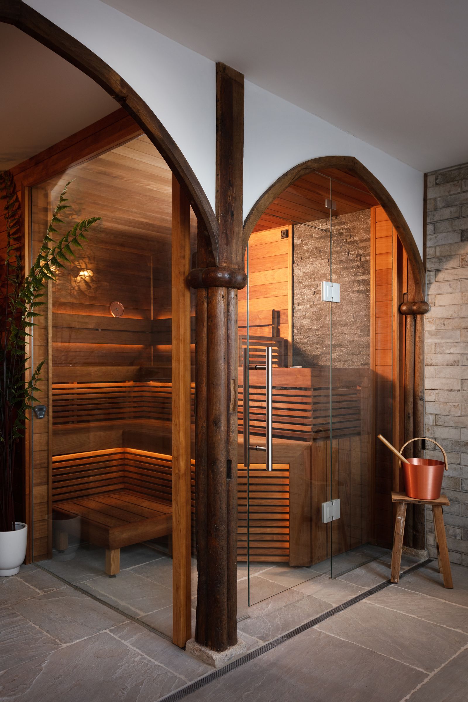 Image may contain Wood Interior Design Indoors Hardwood Flooring Floor Room and Building