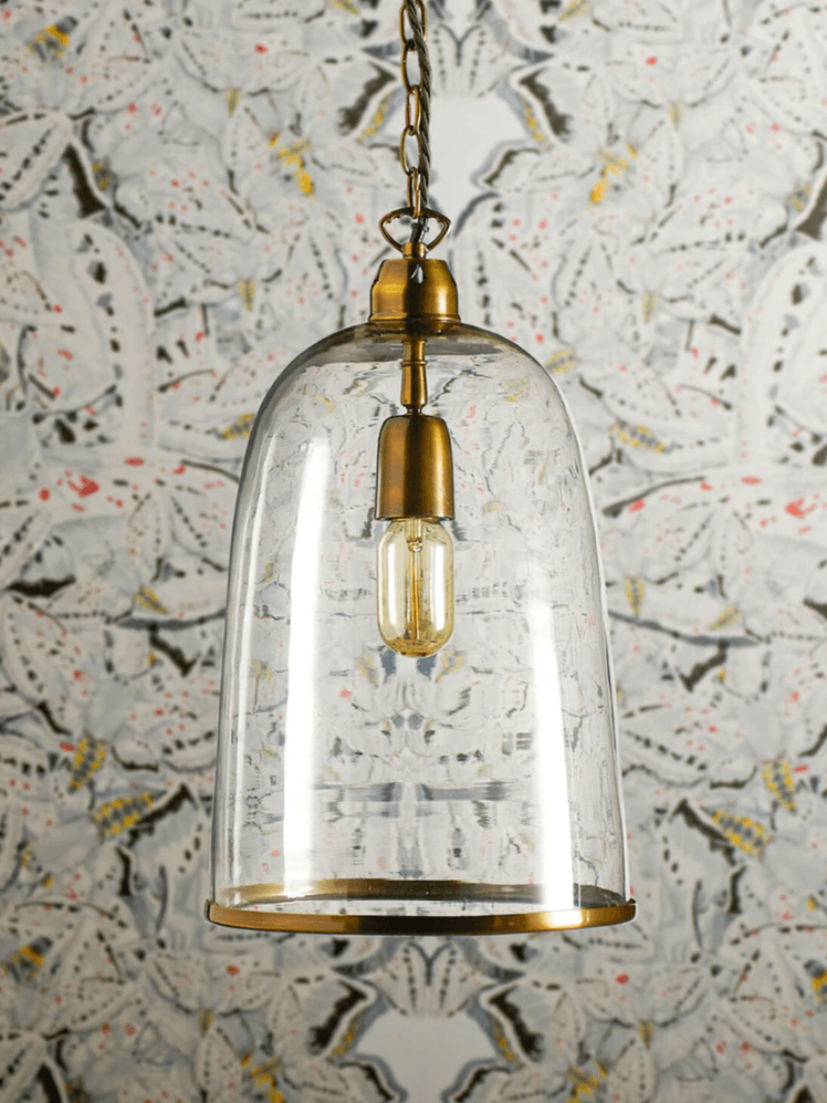 Image may contain: Lamp, Light, and Lightbulb