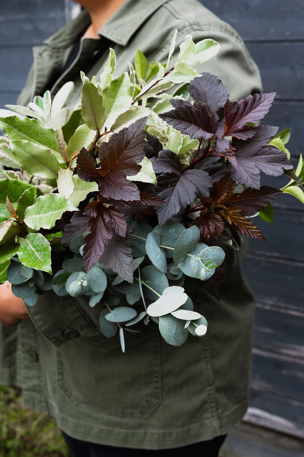 Using interesting foliage such as eucalyptus elaeagnus and physocarpus can support and enhance the flowers in your...