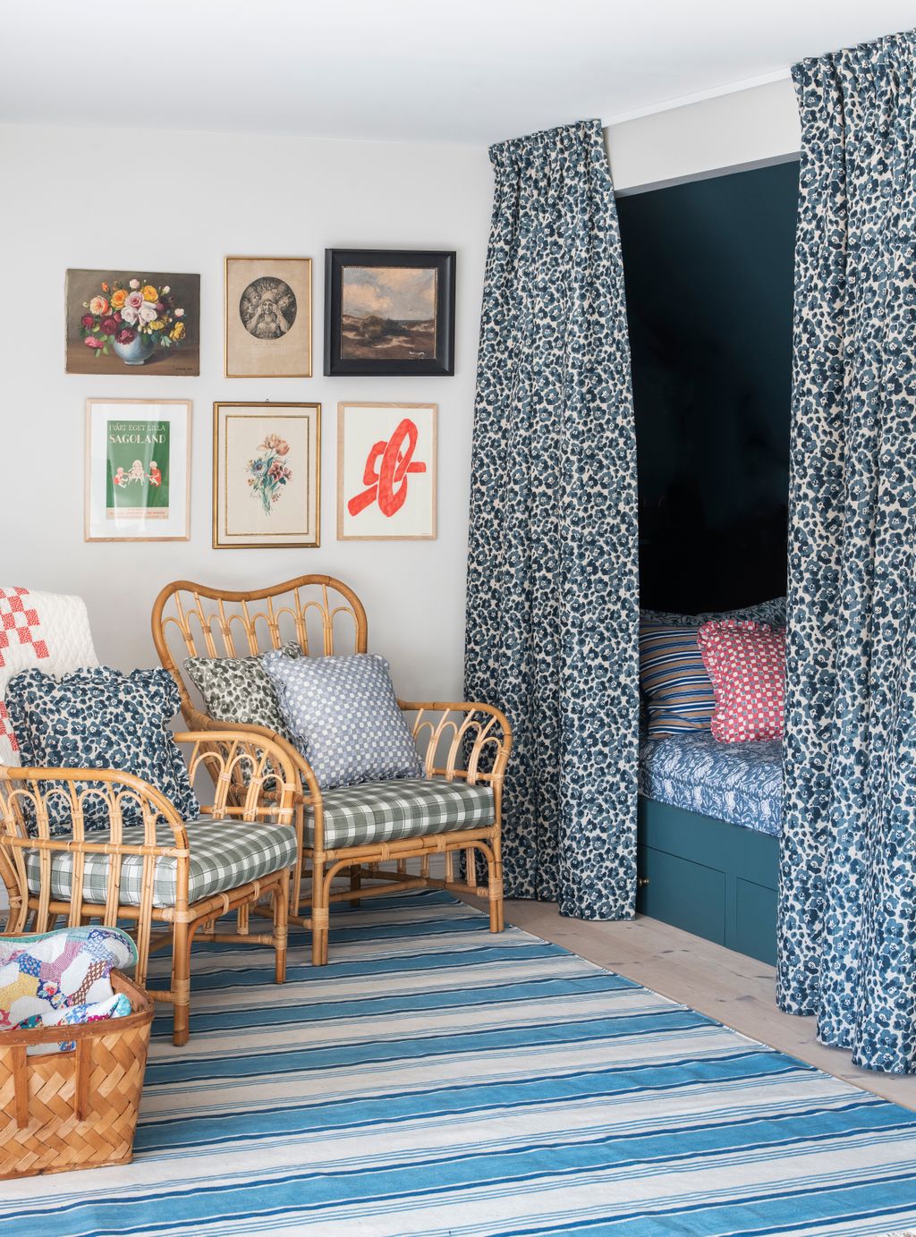 Image may contain Furniture Interior Design Indoors Room Rug Living Room and Chair