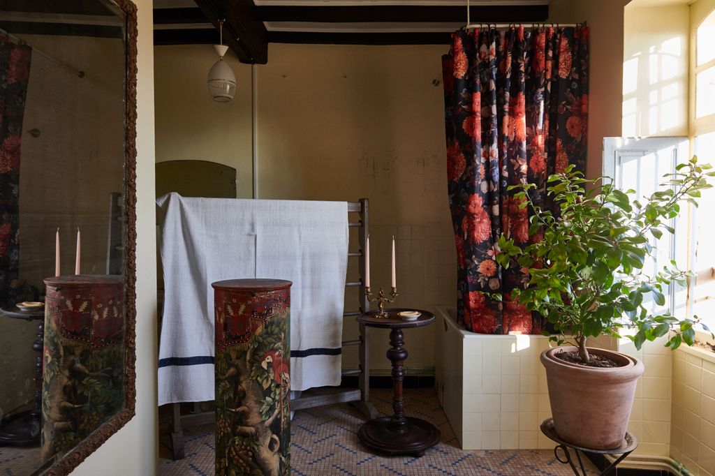 Image may contain Flooring Interior Design Indoors Floor Plant Home Decor and Wood