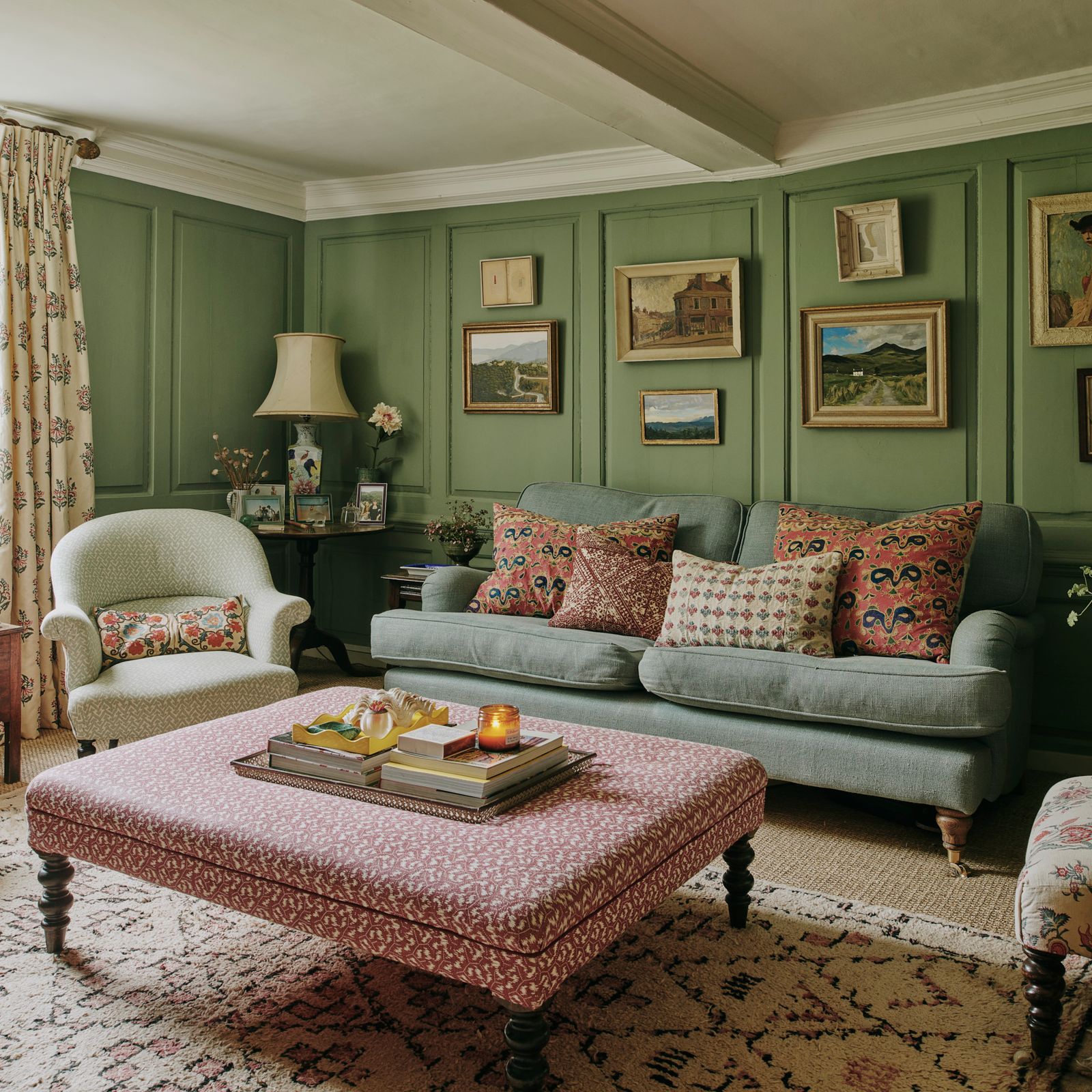 An 18th-century farmhouse brimming with colour and texture
