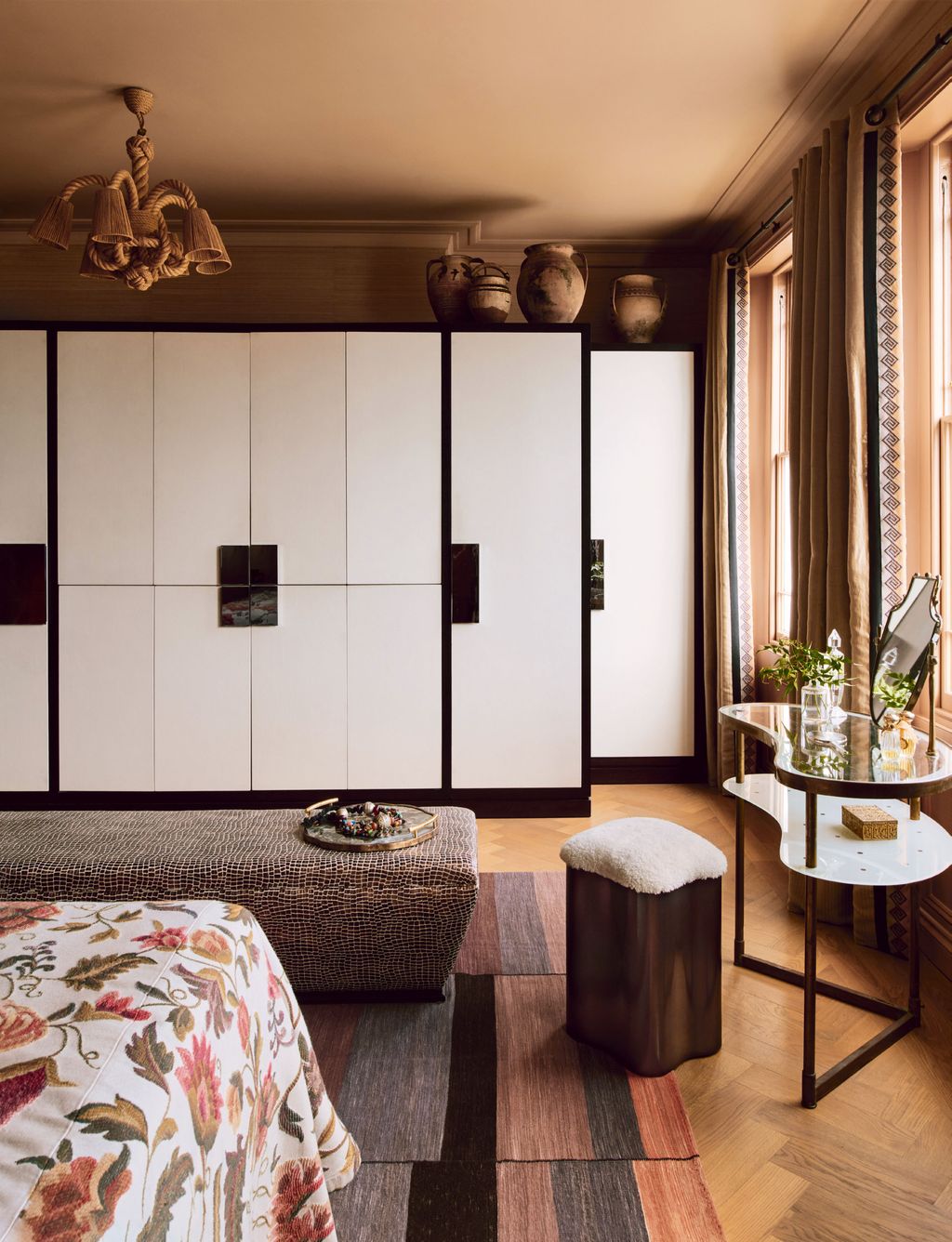 Image may contain Furniture Closet and Rug