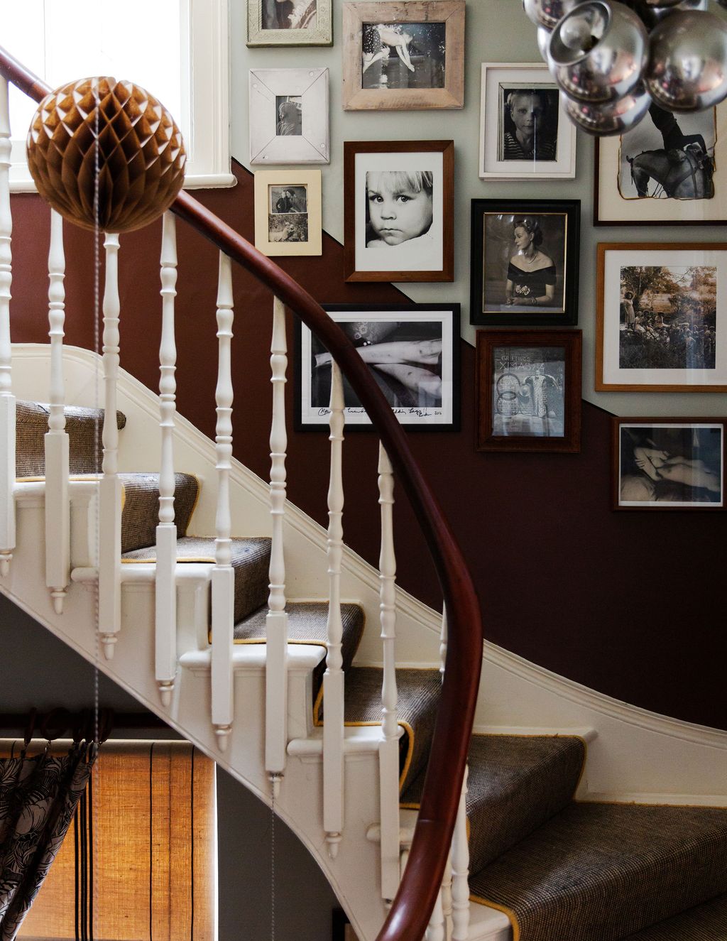 Image may contain Staircase Banister and Handrail