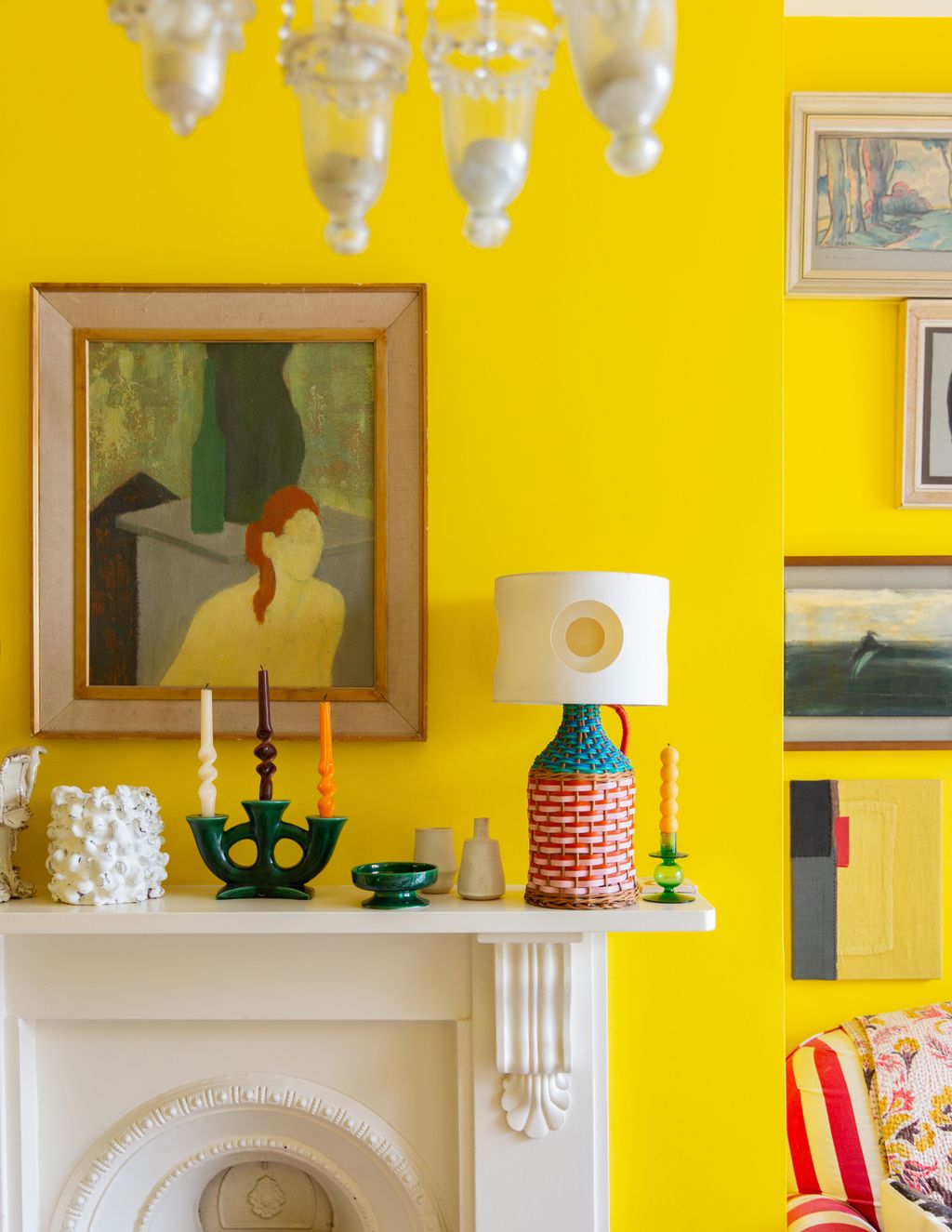 Image may contain Furniture Interior Design Indoors Room Living Room Lamp and Table Lamp