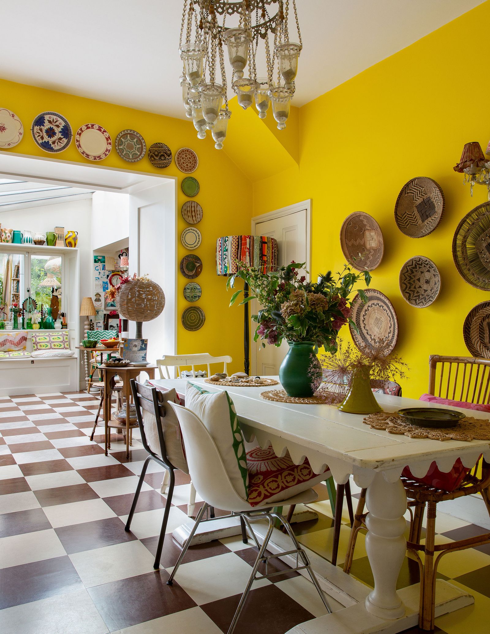 Image may contain Interior Design Indoors Flooring Furniture Chair Living Room Room Dining Room and Floor