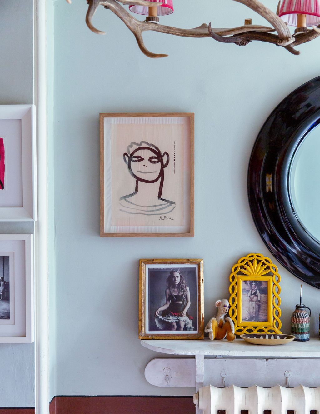 Image may contain Human Person Art Furniture and Drawing