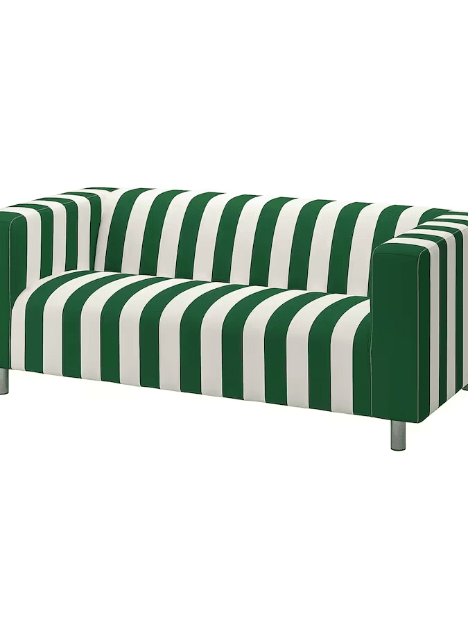 Image may contain: Couch, Furniture, and Crib