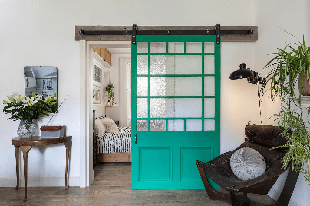 Image may contain Door Interior Design and Indoors