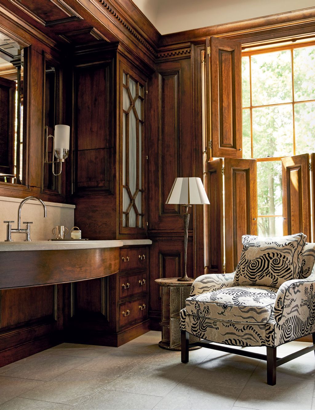 Image may contain Furniture Indoors Wood and Room