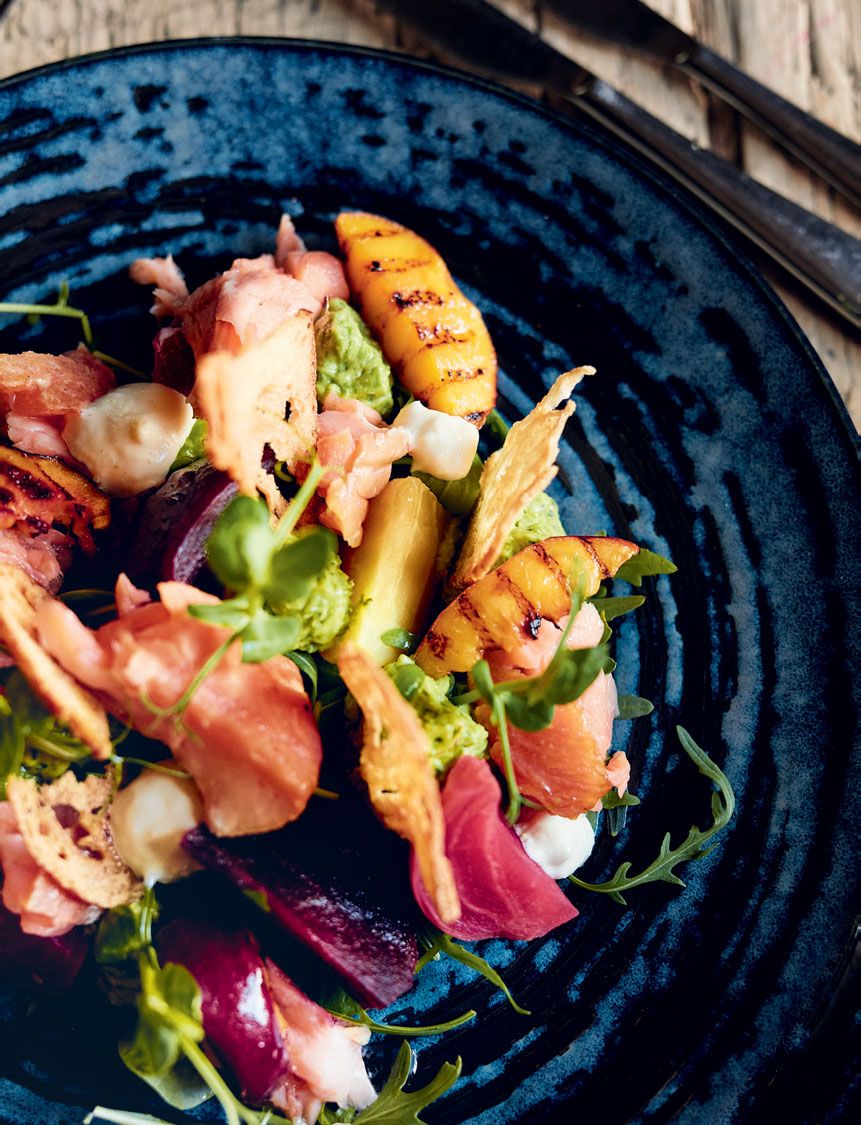 Chef John Topham uses seasonal local ingredients to produce dishes with a strong Yorkshire inflection